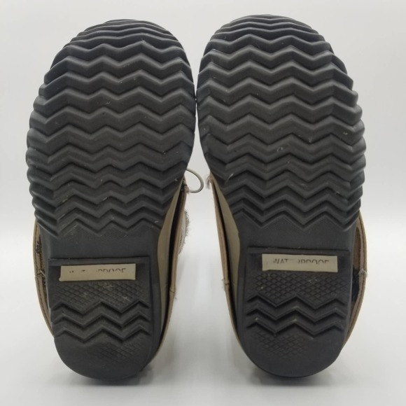 Sorel Cate The Great Tan Leather Lace Up Waterproof Duck Boots Women's Size 6 - Picture 8 of 8